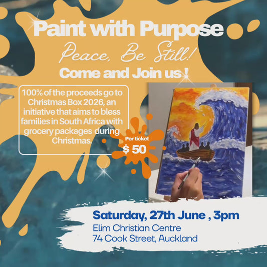 Paint with Purpose - Event Ticket: 27 June 2026 - Peace Be Still